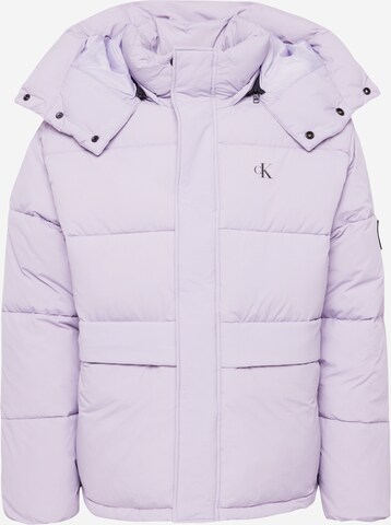 Veste d’hiver Calvin Klein Jeans en violet : devant