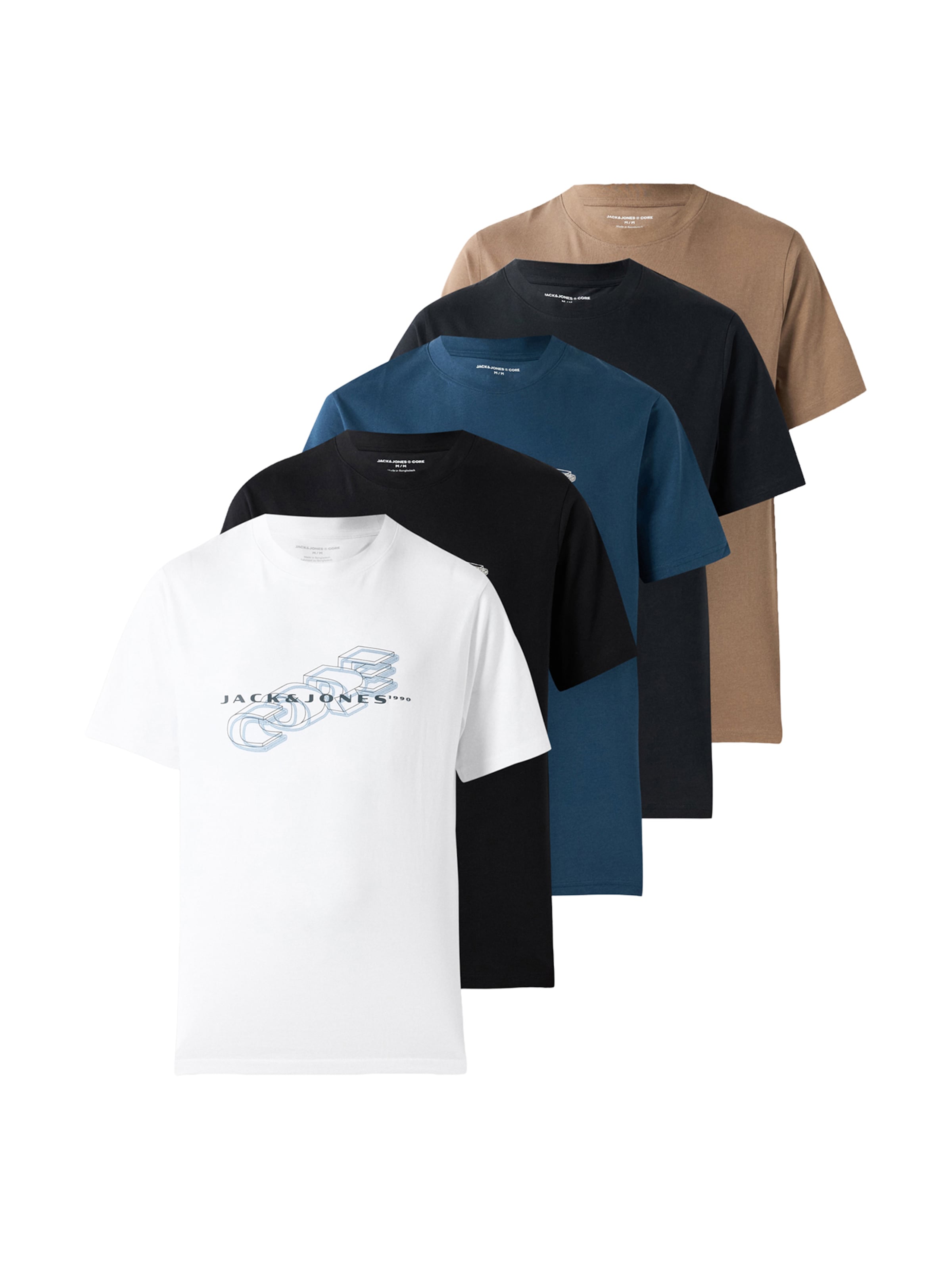 JACK & JONES - Camiseta 'JCOFUSION' en azul: frente