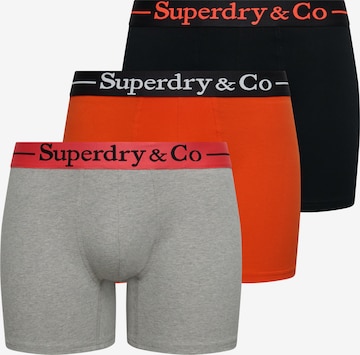 Superdry & Co Boxer shorts in Grey: front
