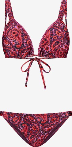 Shiwi Triangel Bikini 'Bindi' in Lila: voorkant