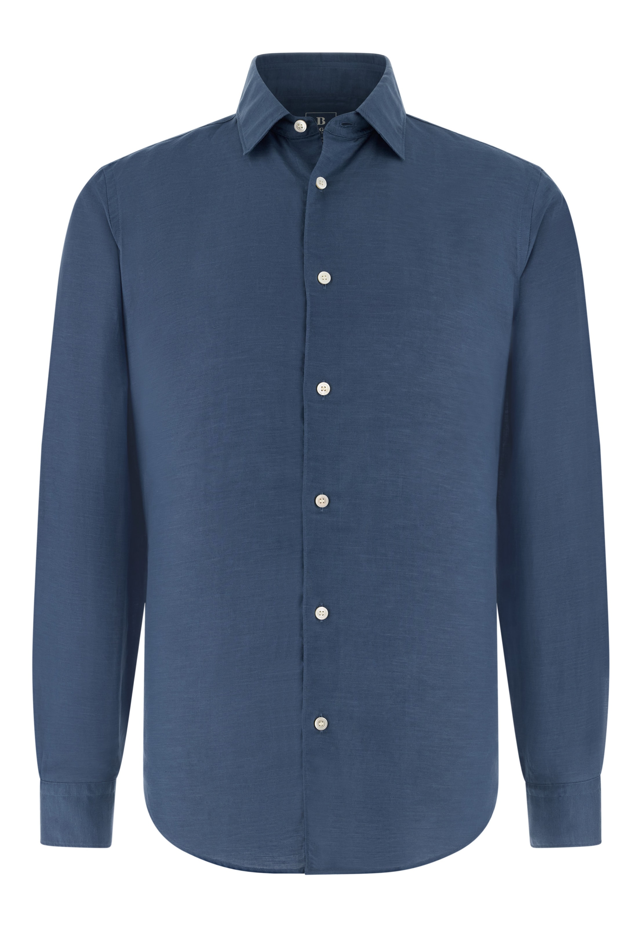 Boggi Milano Regular fit Button Up Shirt in Blue: front