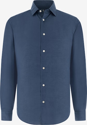 Boggi Milano Hemd in Blau: Vorderseite