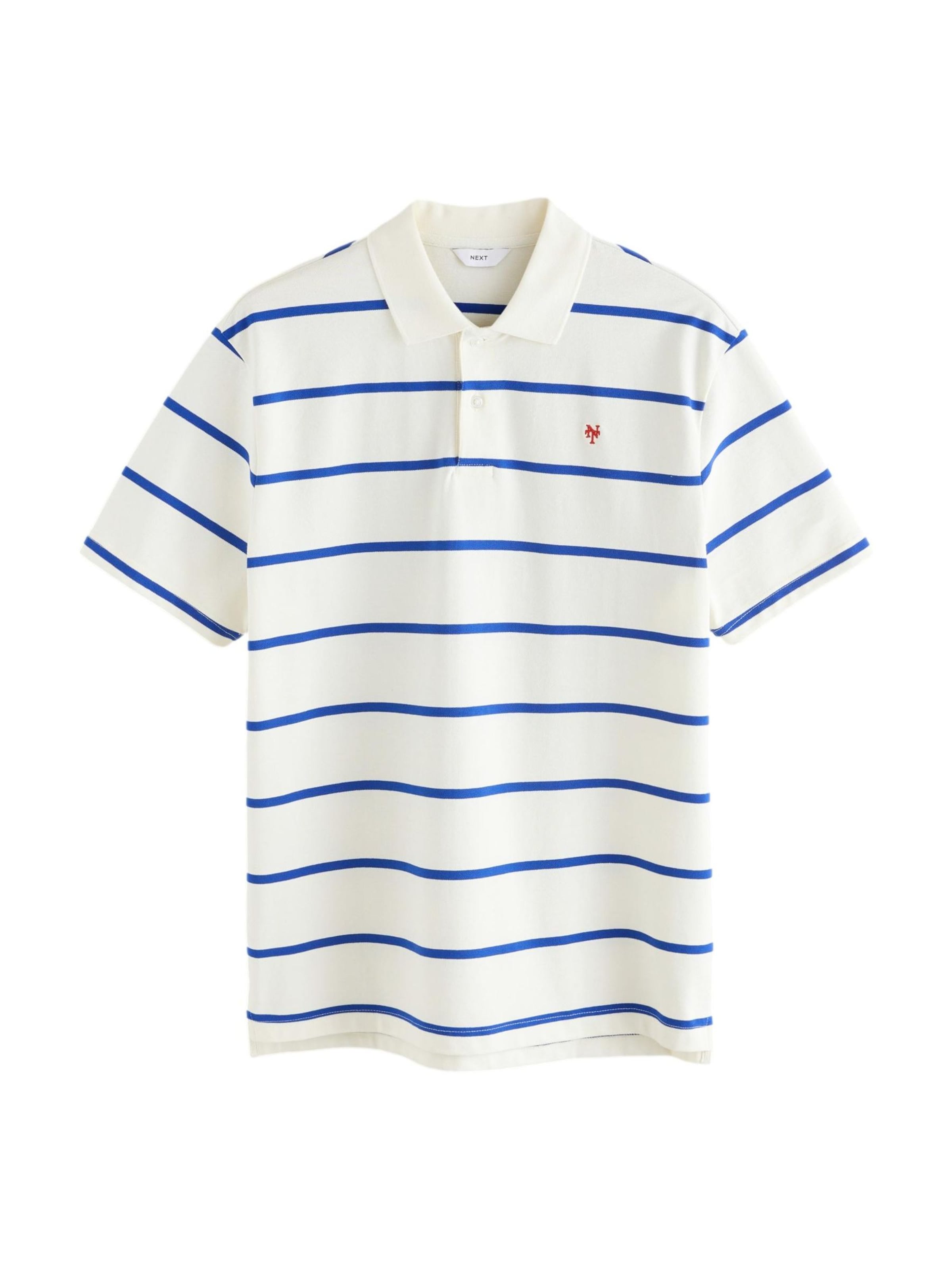 T-Shirt Next en blanc : devant