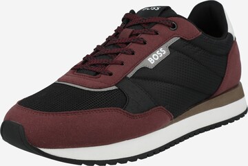 BOSS Sneakers laag 'Kai' in Rood: voorkant