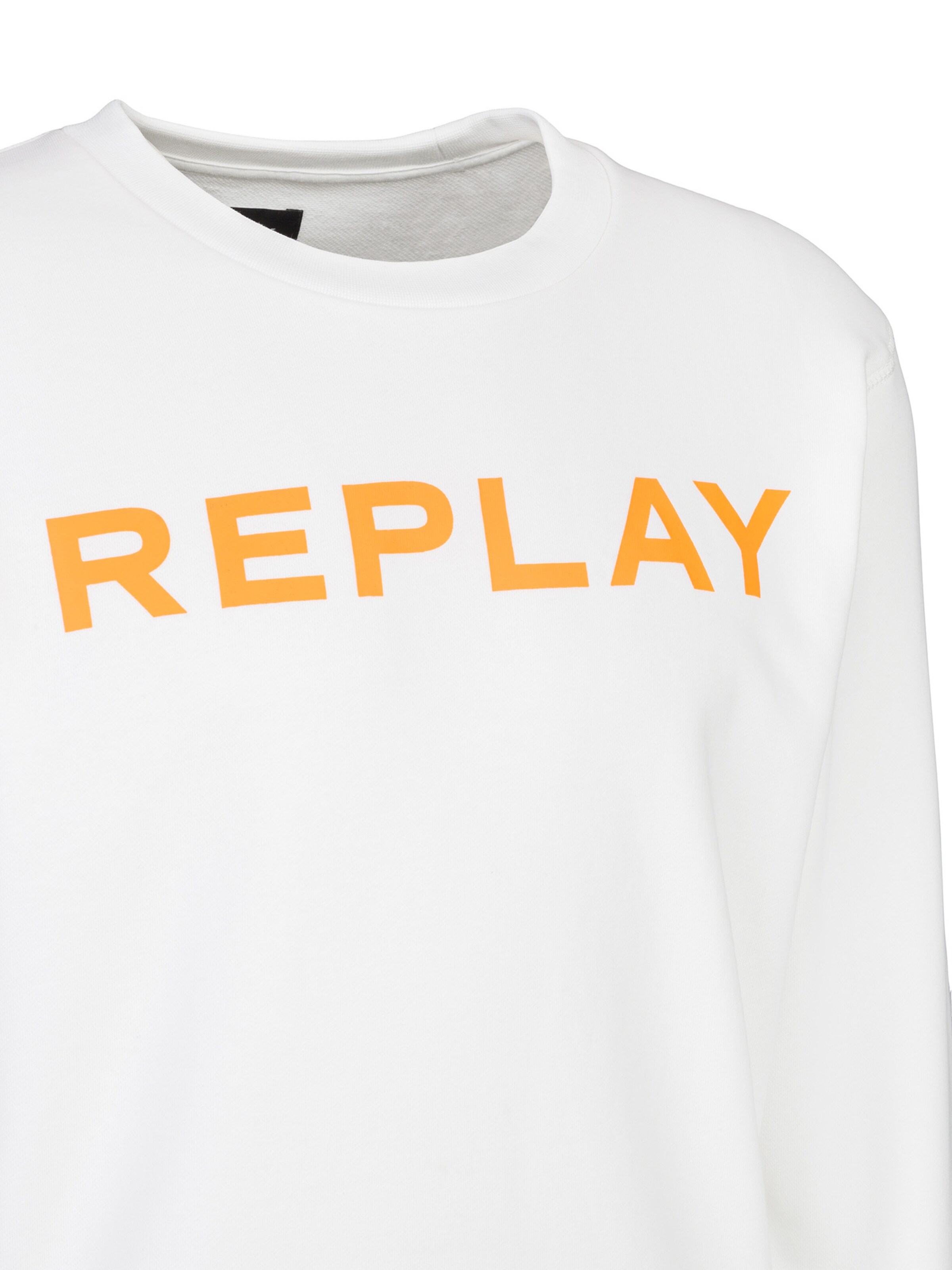Sweat-shirt REPLAY en blanc