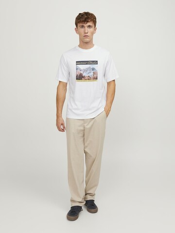 T-Shirt 'HAYS' JACK & JONES en blanc