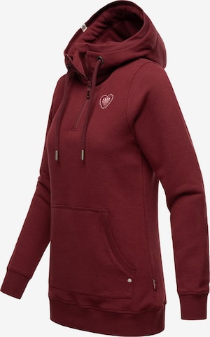 Sweat-shirt 'Zauberelfe' NAVAHOO en rouge