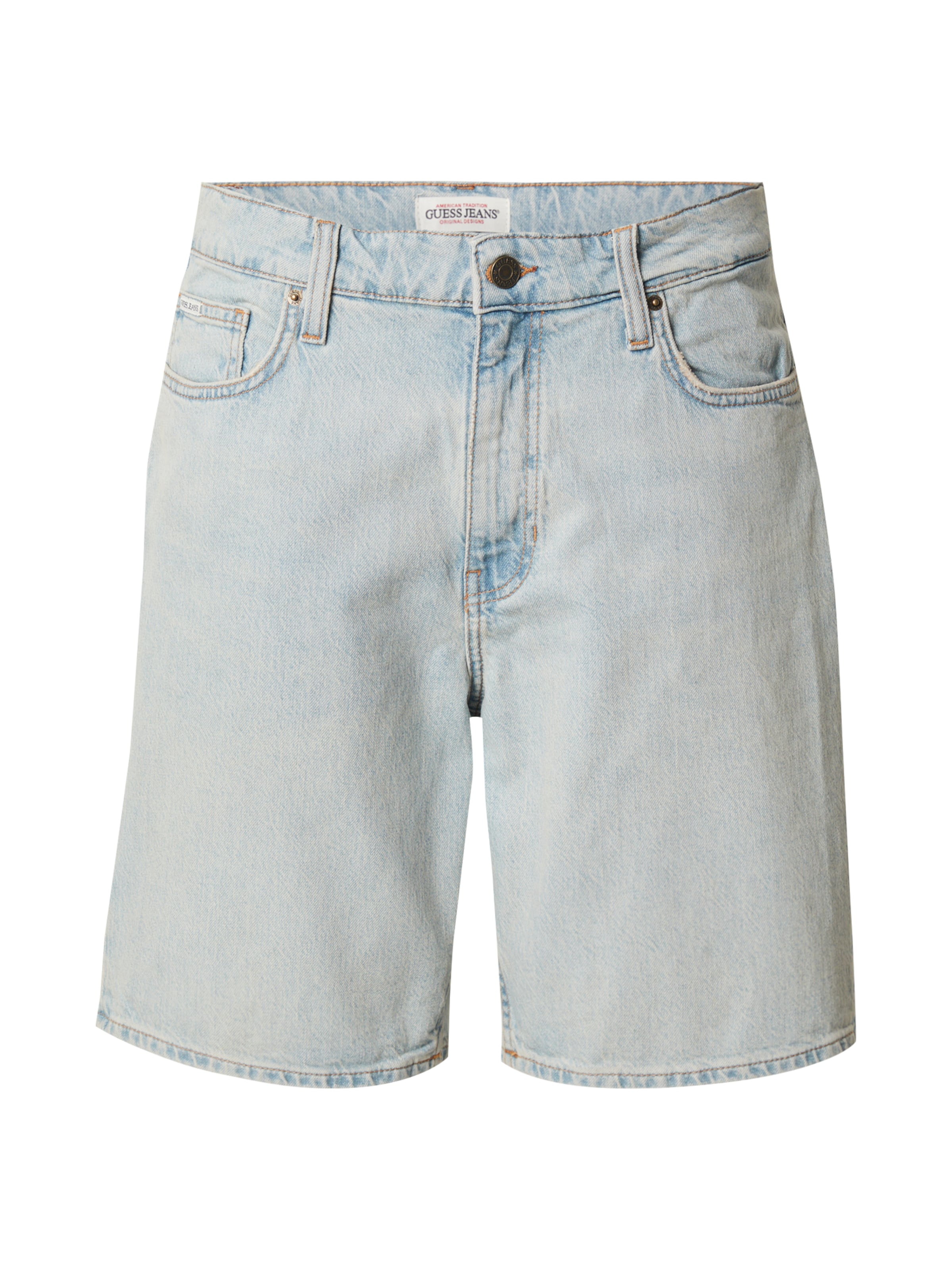 GUESS JEANS Shorts in Blau: Vorderseite