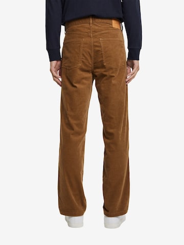 Regular Pantalon ESPRIT en marron