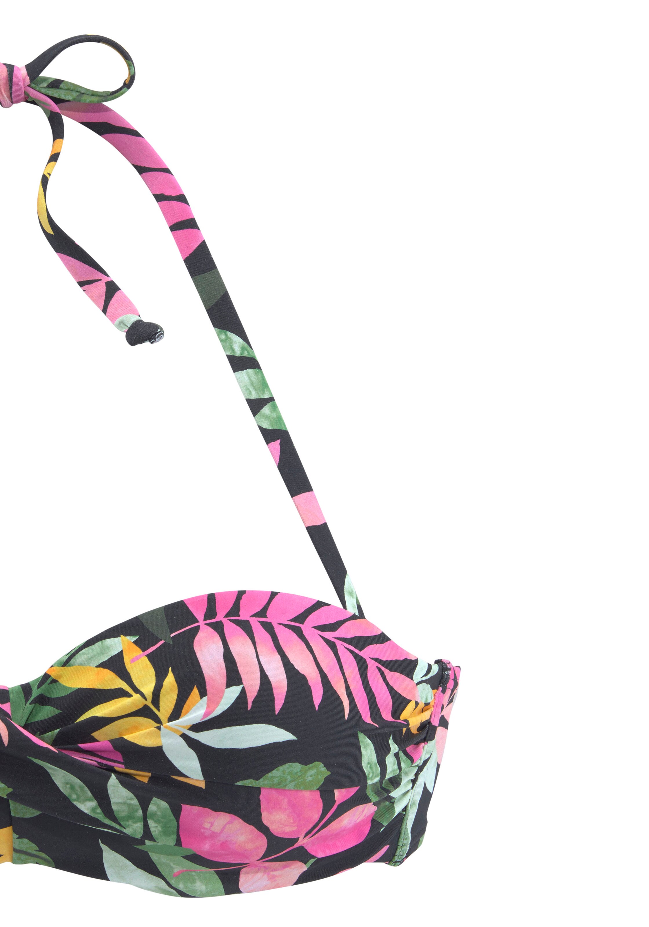 VIVANCE - Bandeau Top de bikini en negro