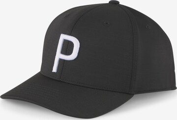 PUMA Sportcap 'P' in Schwarz