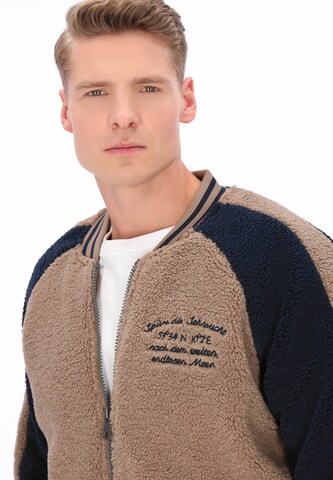 Veste mi-saison DreiMaster Vintage en marron