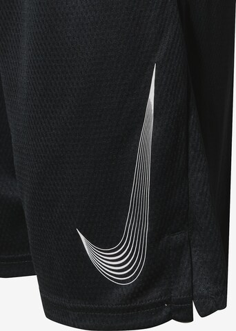 NIKE Regular Workout Pants in Black