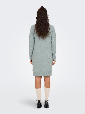 JDY Knitted dress 'Elanor' in Blue