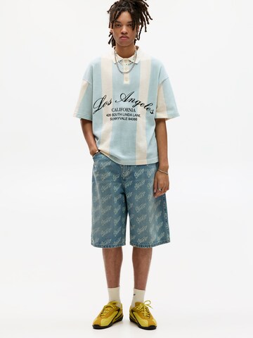 Pull&Bear Majica | modra barva