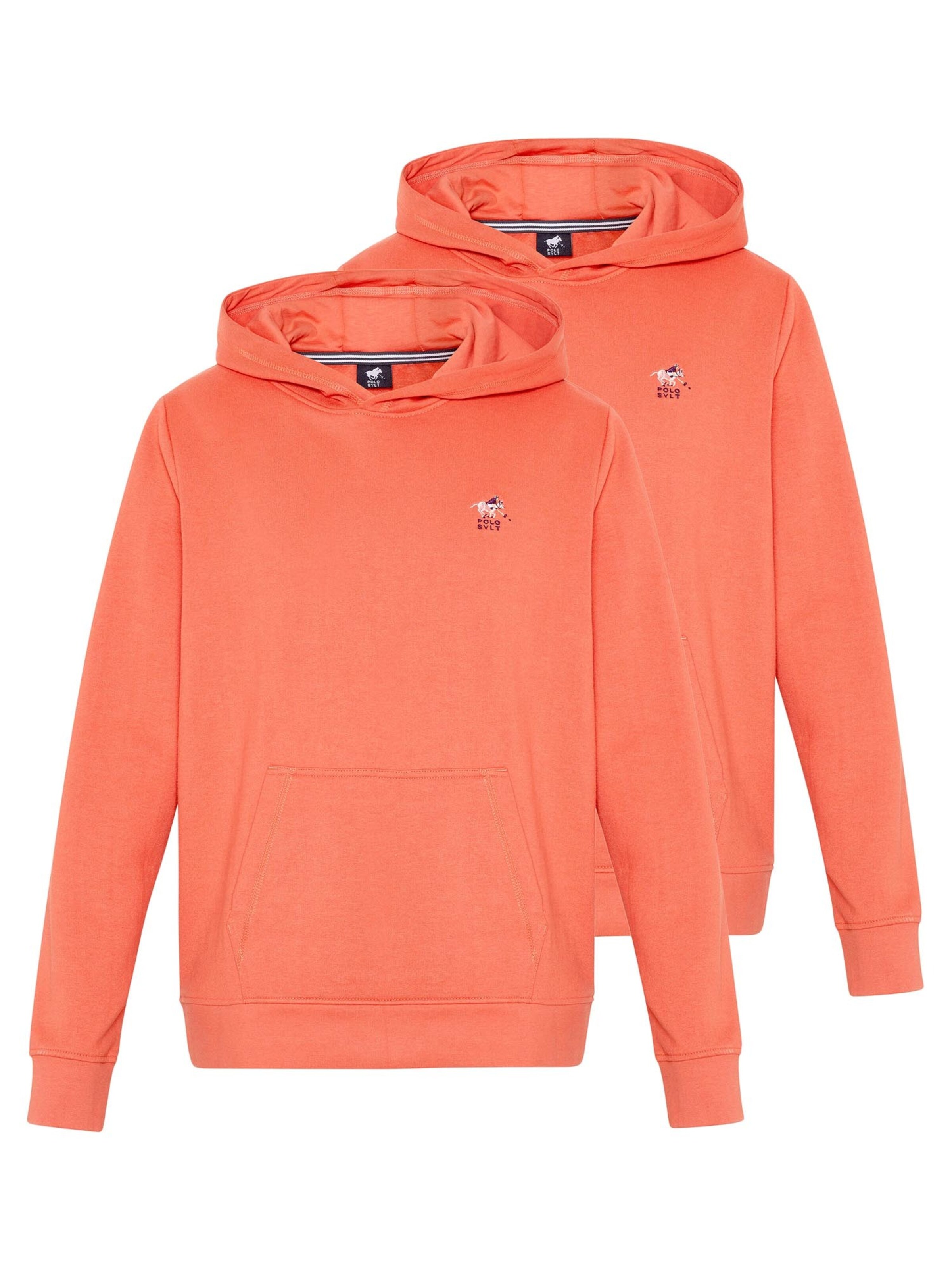 Polo Sylt Sweatshirt 'Basic' in Orange: front