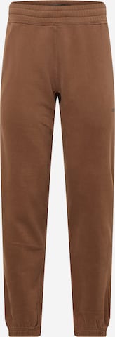 DRYKORN Tapered Broek 'Jodd' in Bruin: voorkant