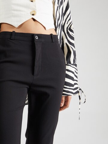 Freequent Slim fit Trousers 'SOLVEJ' in Black