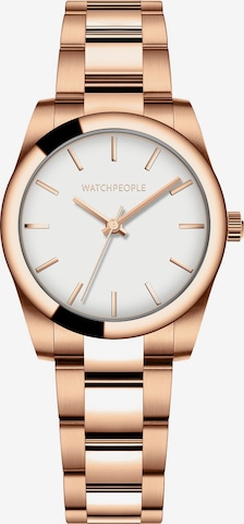 Watchpeople Analog Watch in Gold: front