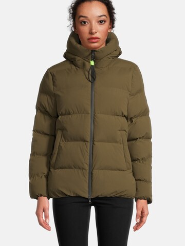 No. 1 Como Jacke 'Linda' in Grün: Vorderseite