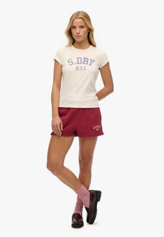 Superdry Shirt 'Athletic Essential' in Wit