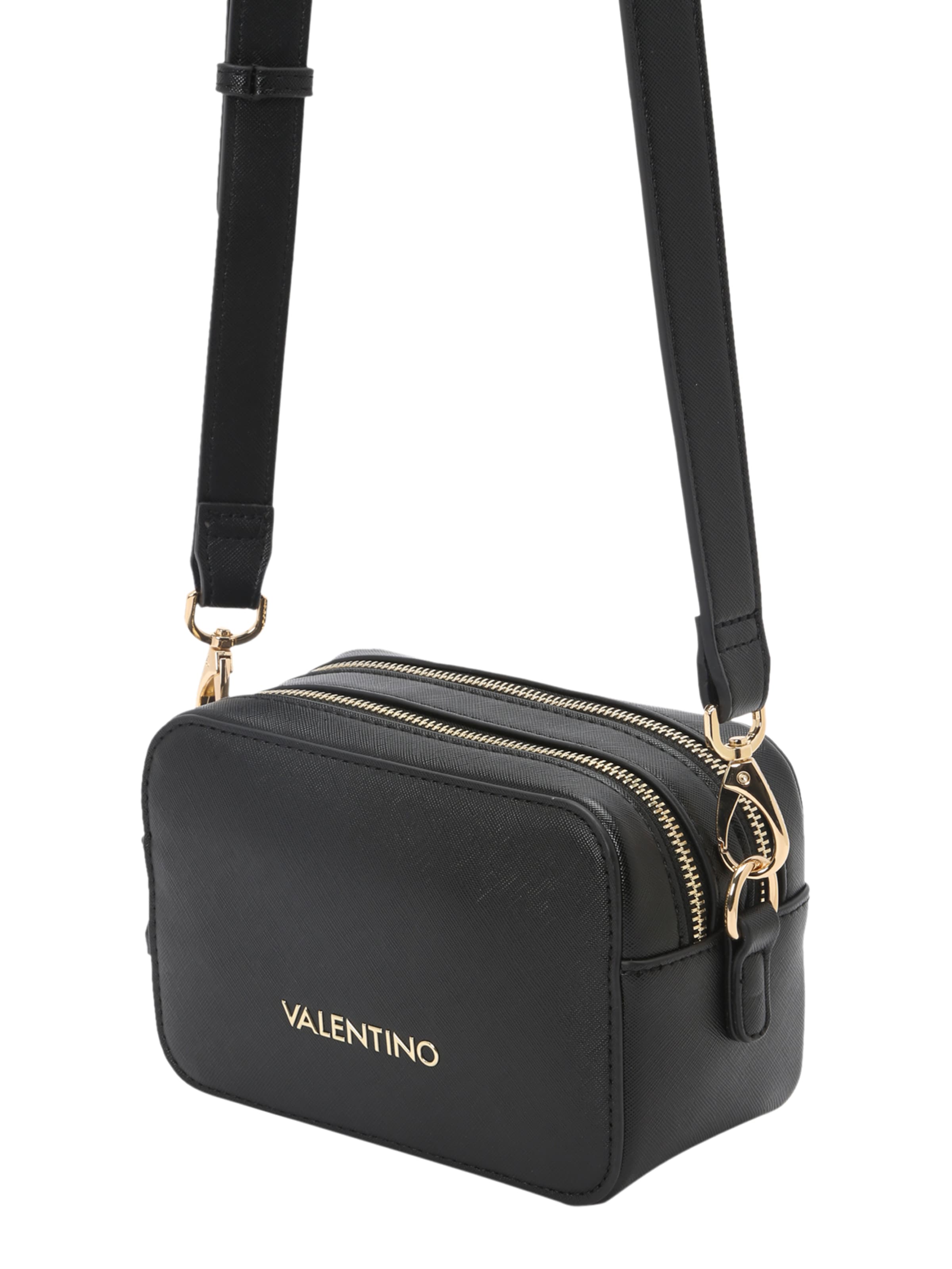 VALENTINO Axelremsväska 'Zero Re' i svart