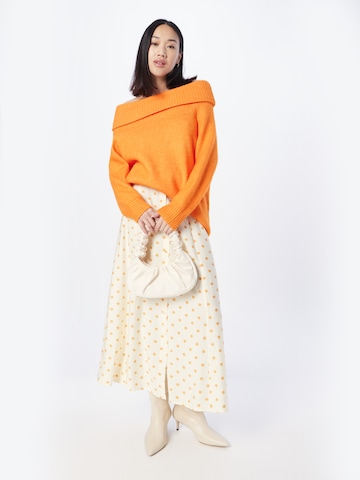 Monki Pullover i orange