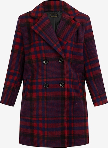 faina - Abrigo de invierno en rojo: frente