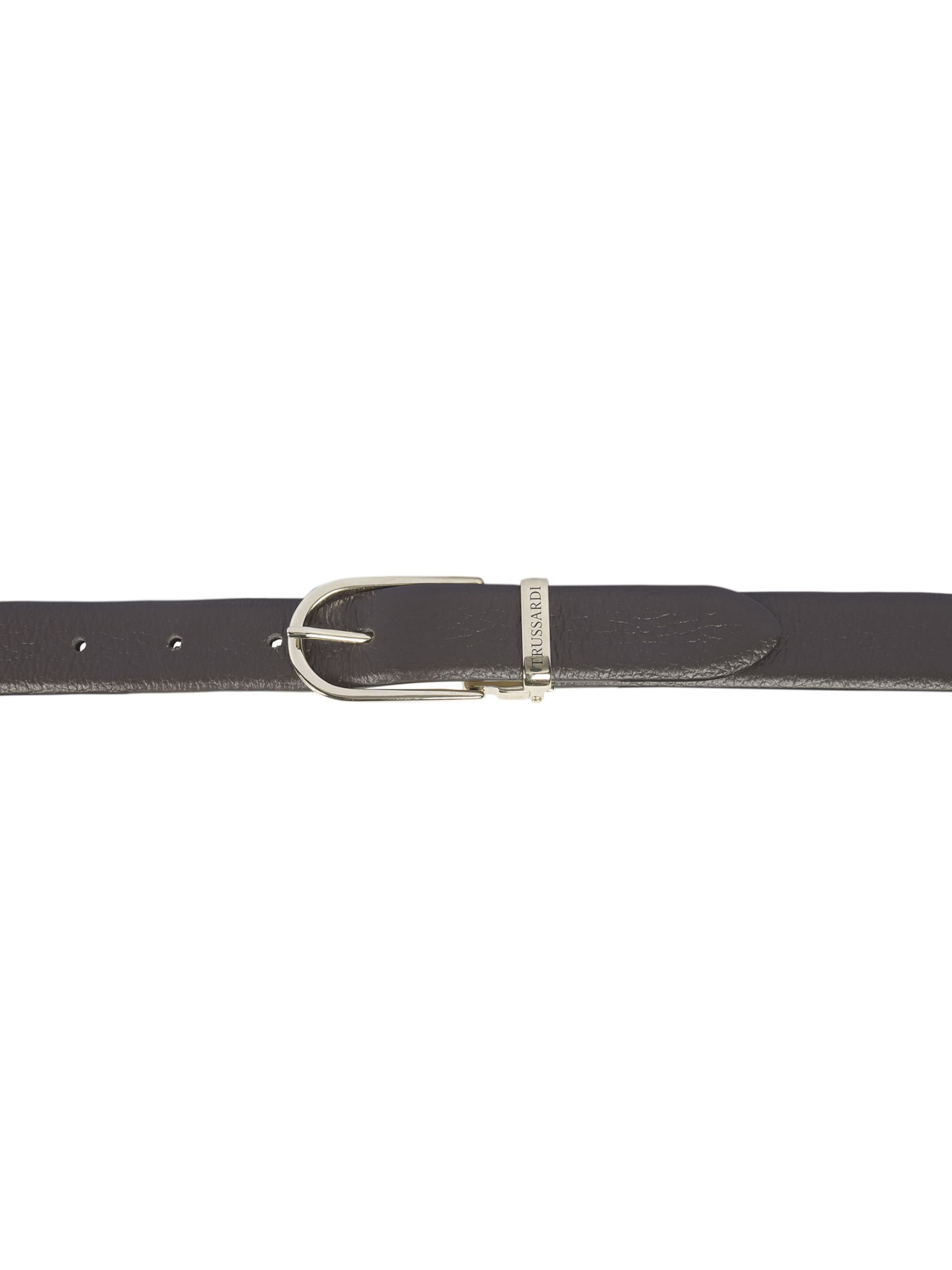 Cintura 'Cintura donna Trussardi pelle riciclata fibbia metallo' di Trussardi in marrone