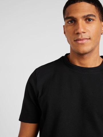 BOSS Black Shirt 'Tiburt' in Black