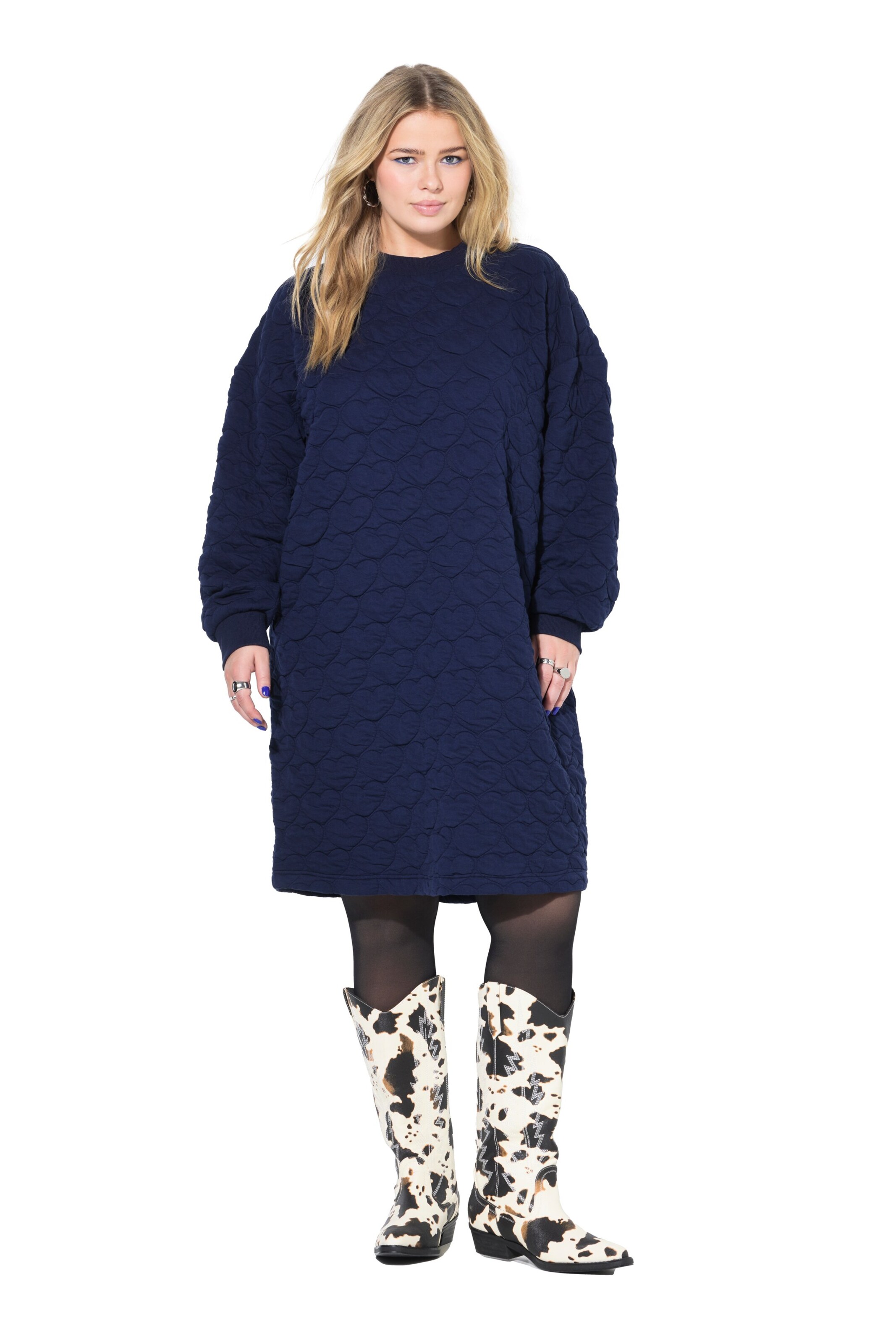 Studio Untold Kleid in Blau: Vorderseite