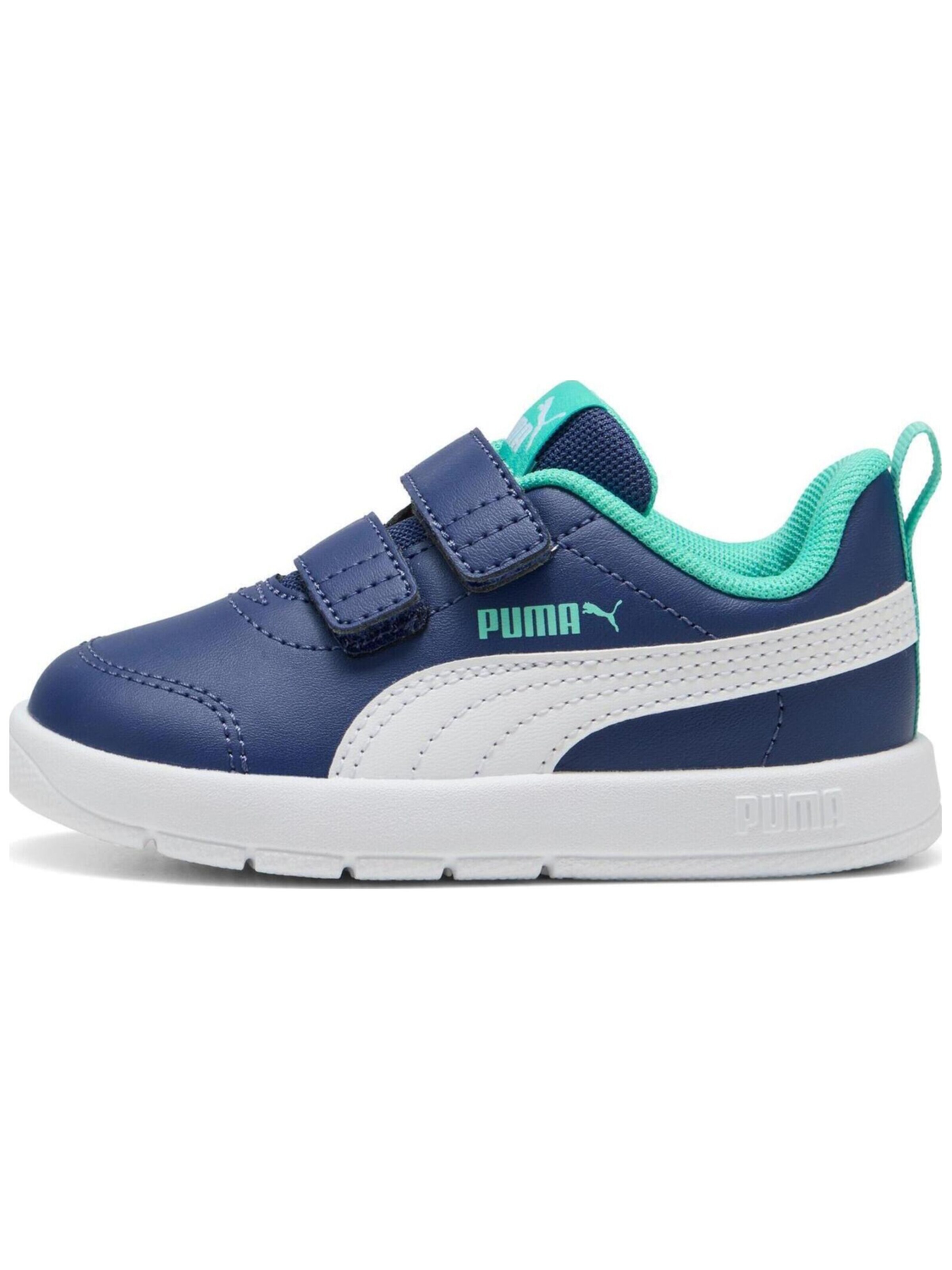 PUMA Sportschuh 'Puma Courtflex V3 V Inf'‌‌‌‌‌‌‌‌‌‌ in Blau: Vorderseite