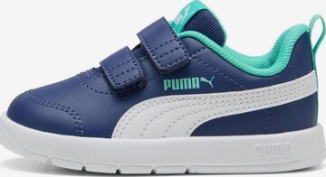 PUMA Sportschuh 'Puma Courtflex V3 V Inf' in Blau: Vorderseite