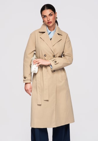 Ombre Tussenmantel in Grijs