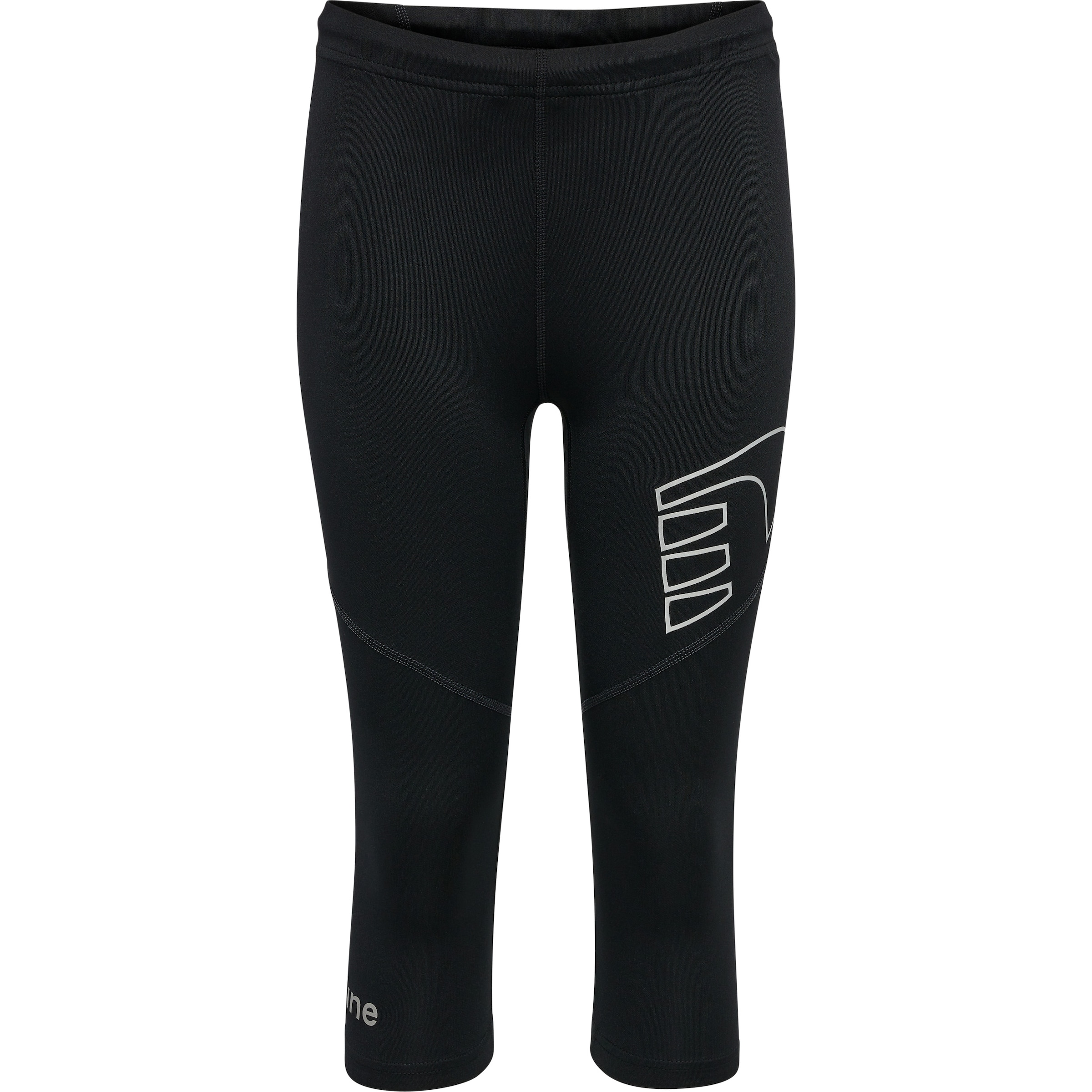 Newline Slim fit Sports trousers in Black: front