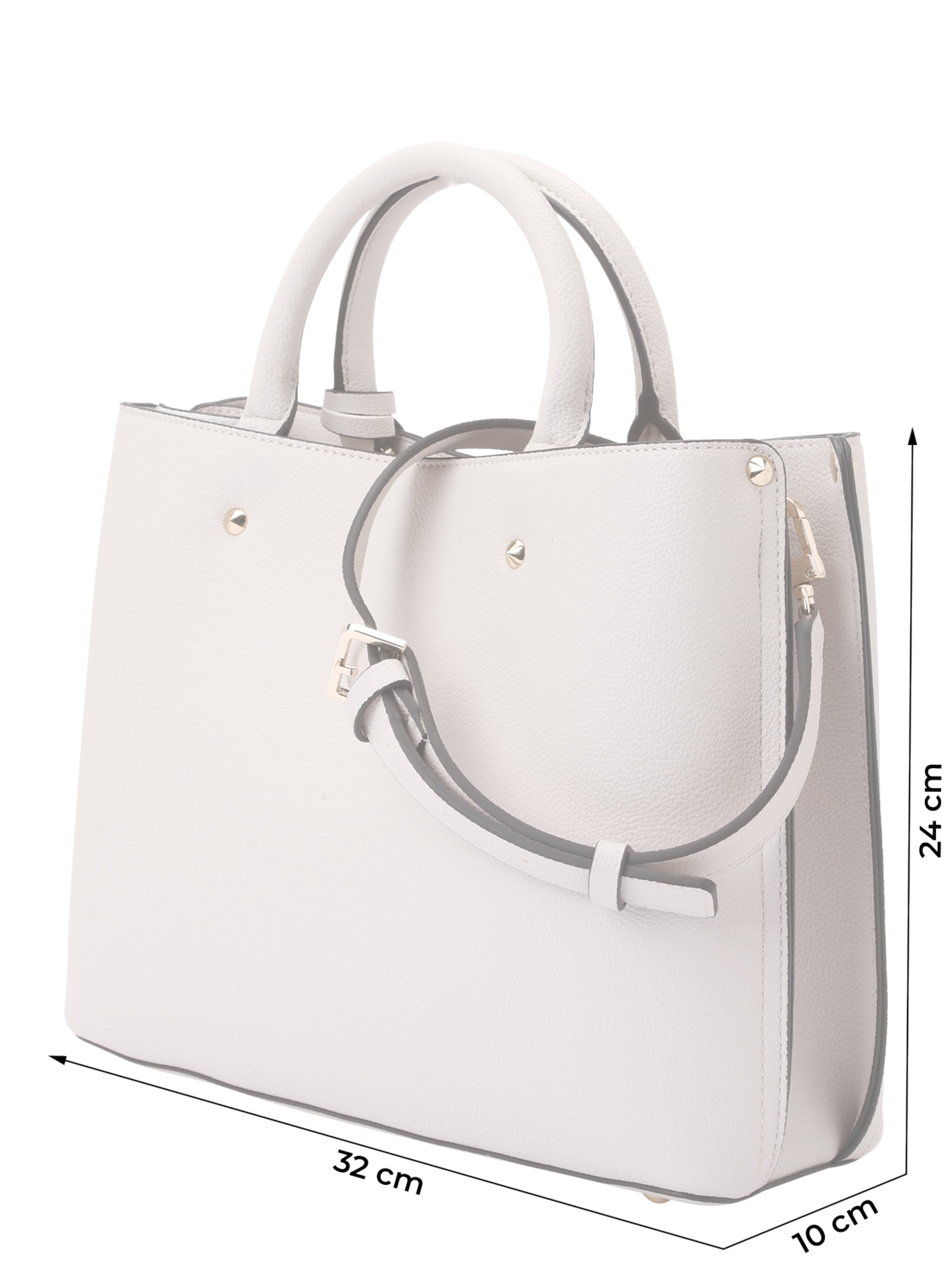 Sacs à main 'MERIDIAN II GIRLFRIEND SATCHEL' GUESS en blanc