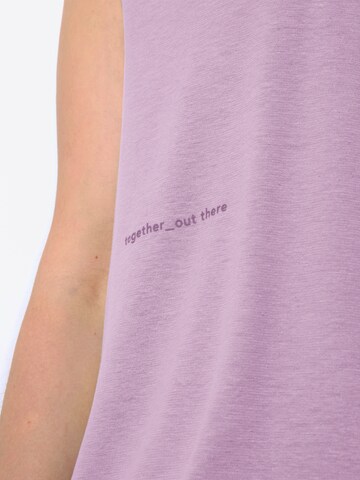 VAUDE Performance shirt ' Redmont ' in Purple