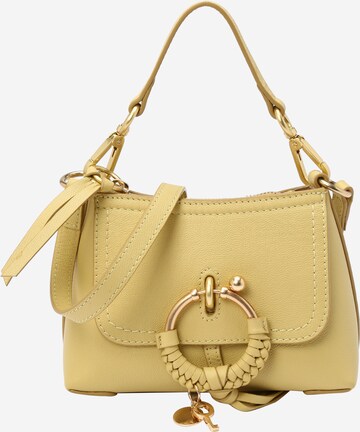 Borsa a mano di See by Chloé in giallo: frontale