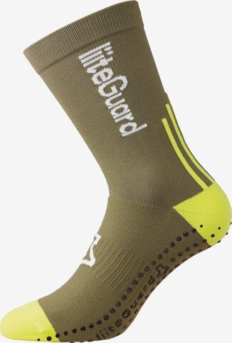 Chaussettes de sport 'PRO-TECH SOCK' liiteGuard en vert : devant