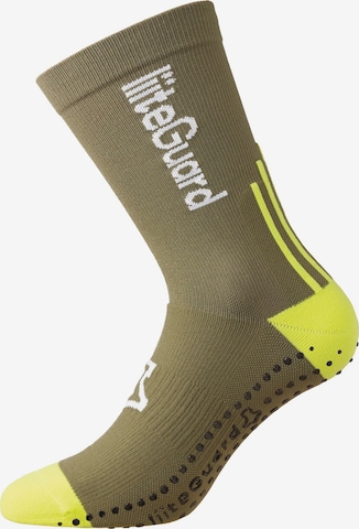 liiteGuard Athletic Socks 'Pro-Tech' in Green: front