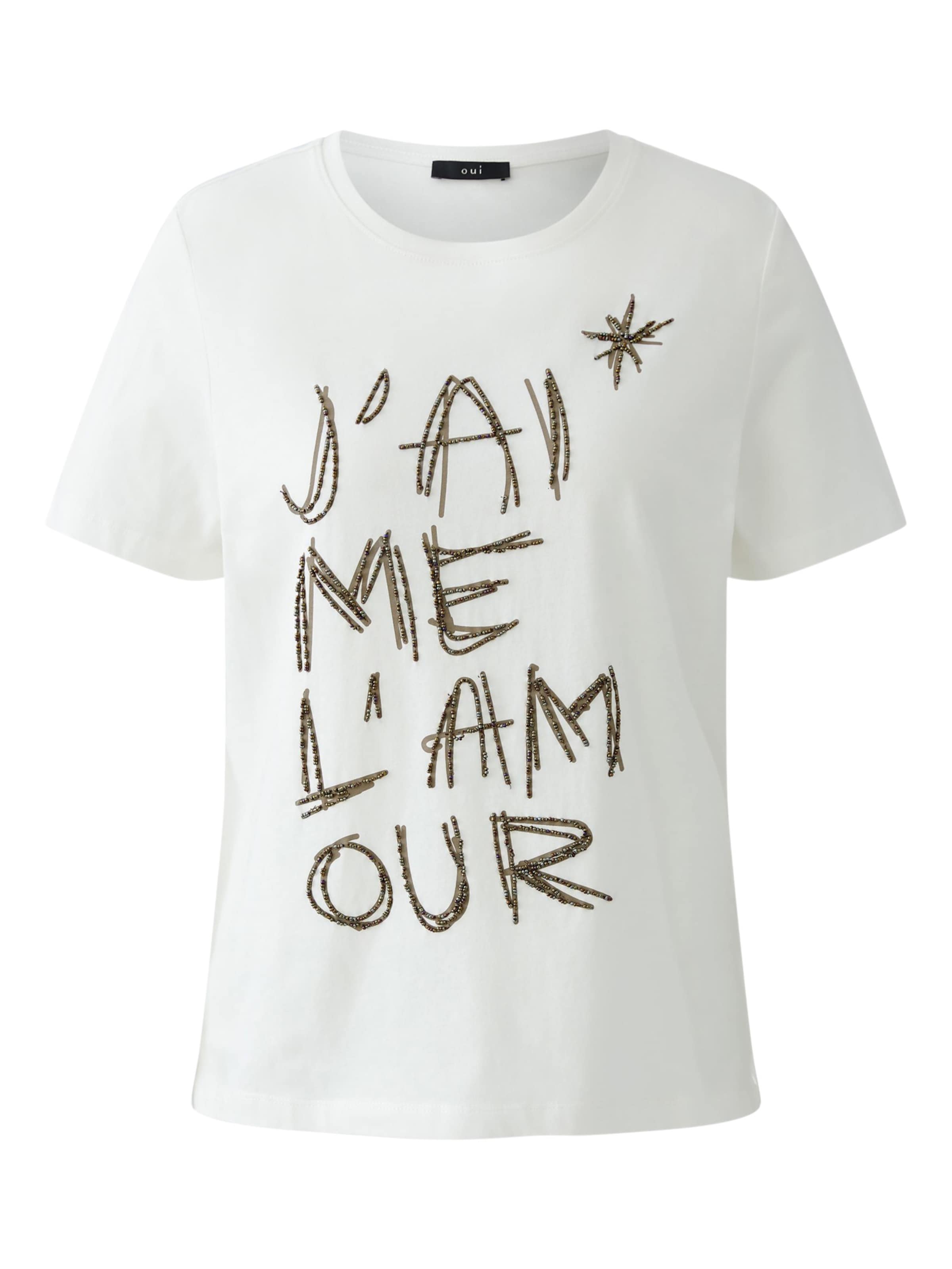 OUI Shirt in White: front