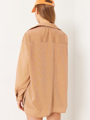 Bianco Lucci Блузка в Бежевый