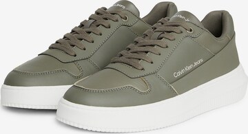 Baskets basses Calvin Klein Jeans en vert