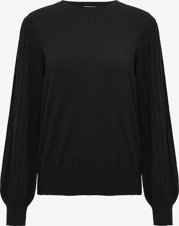Pull-over 'Lone' Kaffe en noir : devant