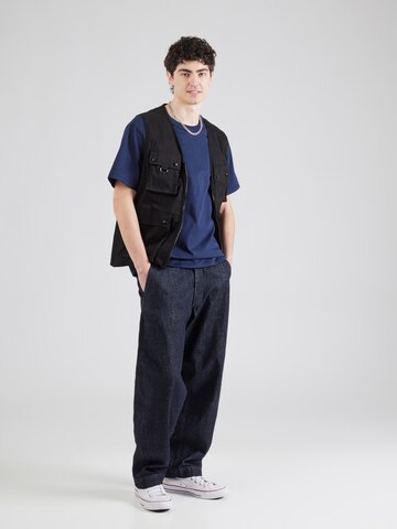 T-Shirt 'SS SOLID TEE' WRANGLER en bleu