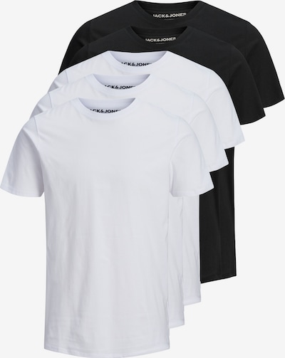 XS dydžio Marškinėliai 'Essentials' iš JACK & JONES, spalva – juoda / balta, Prekių apžvalga