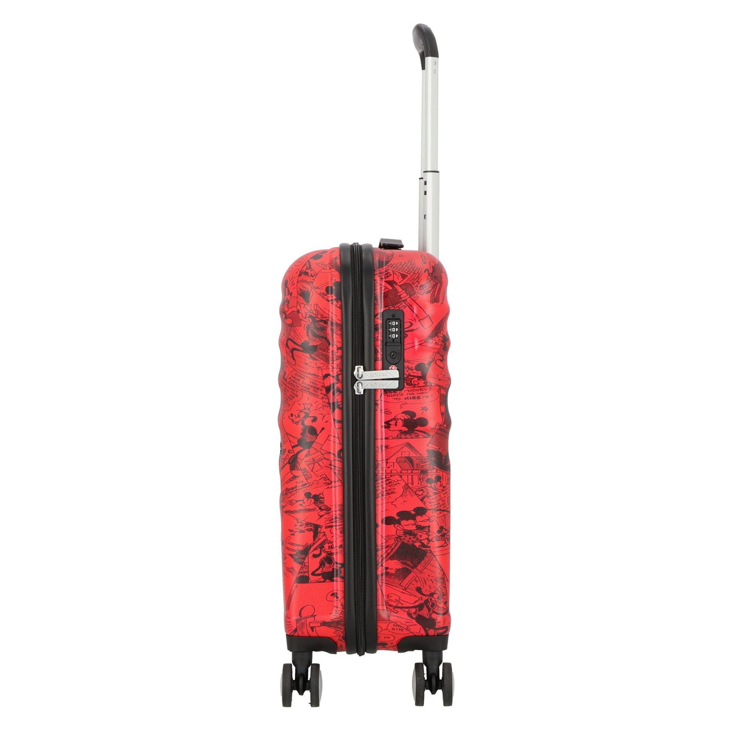 American Tourister Trolley 'Wavebreaker' in Rot