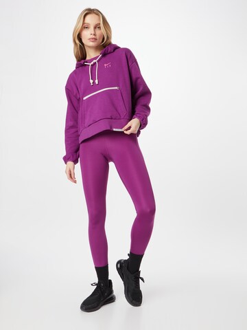 NIKE Athletic Sweatshirt in Purple