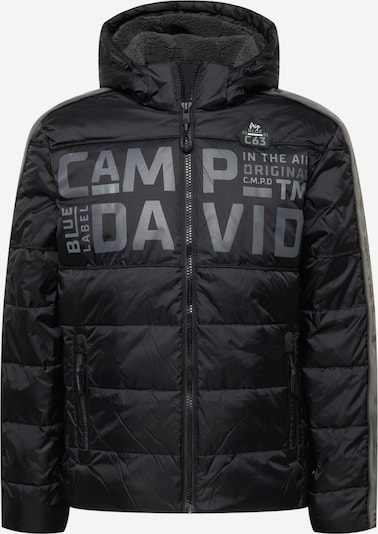 CAMP DAVID Χειμερινό μπουφάν σε γκρι / μαύρο, Άποψη προϊόντος