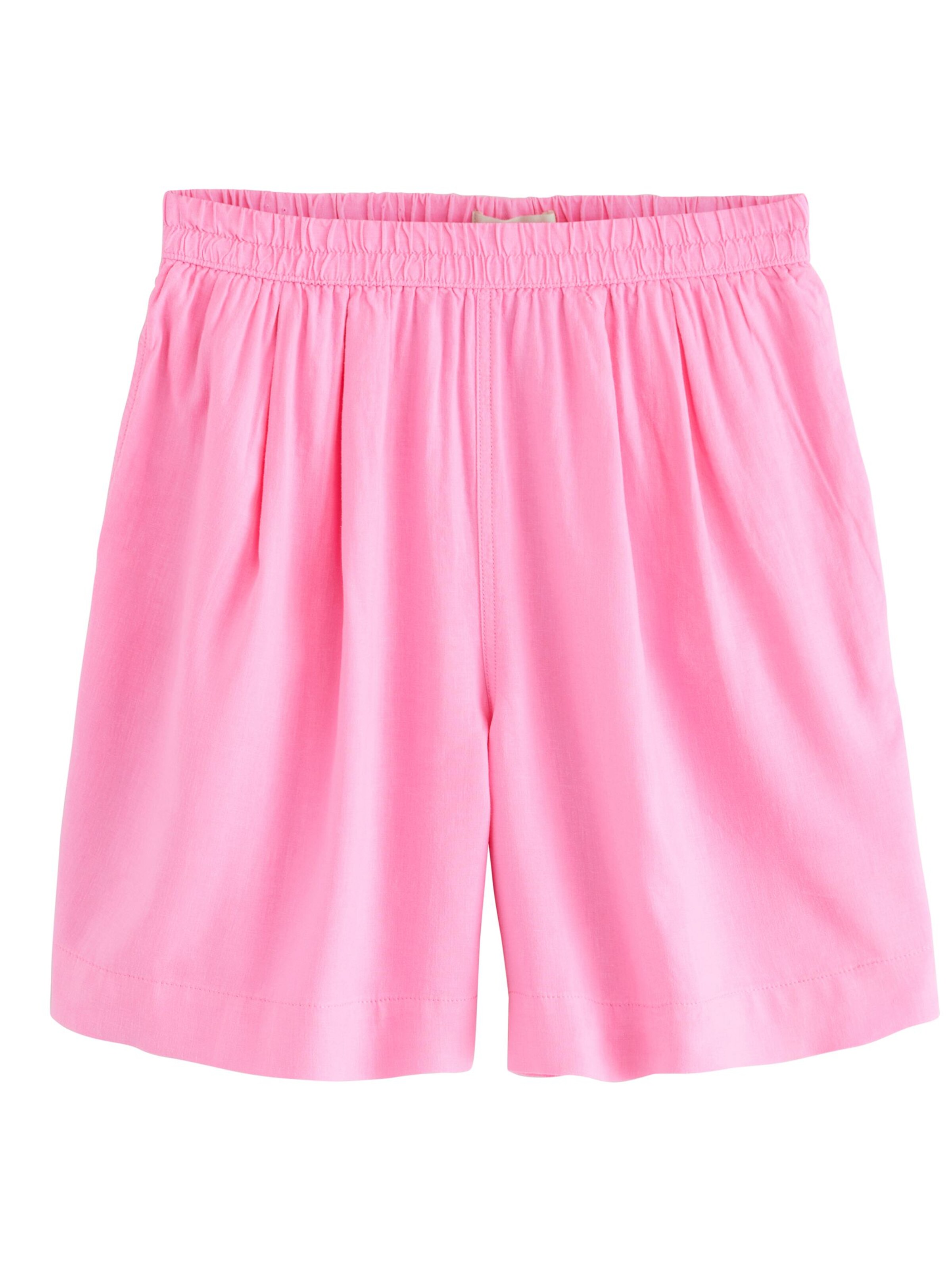 Next regular Παντελόνι πλισέ σε ροζ: μπροστά